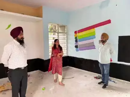 ਨਵਾਂਸ਼ਹਿਰ: ਵਧੀਕ ਡਿਪਟੀ ਕਮਿਸ਼ਨਰ ਨਵਾਂਸ਼ਹਿਰ ਨੇ ਪਿੰਡ ਰੱਕੜਾਂ ਵੇਟ ਵਿੱਚ ਬੰਨਣ ਵਾਲੇ ਆਂਗਣਵਾੜੀ ਸੈਂਟਰ ਦੇ ਨਿਰਮਾਣ ਕਾਰਜ ਦਾ ਲਿਆ ਜਾਇਜ਼ਾ