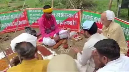 भोगनीपुर: अमरौधा में वन विभाग की ओर से आयोजित वन महोत्सव कार्यक्रम, किया गया वृक्षारोपण