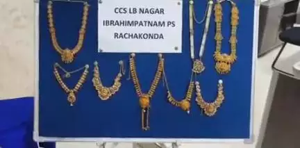 మేడ్చల్: దేవాలయాలలో చోరీ చేస్తున్న అంతరాష్ట్ర ముఠా అరెస్ట్