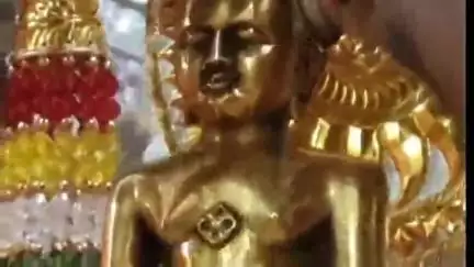 ब्यावरा: ब्यावरा शहर के जैन मंदिर में श्री नेमीनाथ भगवान का मोक्ष कल्याणक महोत्सव मनाया गया