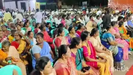 வாலாஜா: இந்தியாவிற்கே முன்மாதிரியான முதலமைச்சர் தமிழக முதலமைச்சர் ஸ்டாலின் -அமைச்சர் காந்தி முத்துக்கடையில் பேச்சு