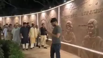 मुरादाबाद: विधान परिषद की समिति ने संविधान पार्क का किया निरीक्षण