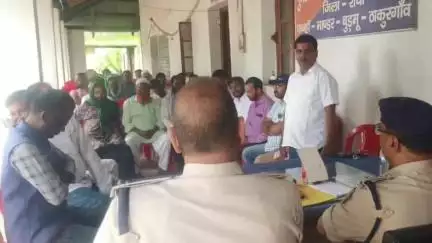 मांडर: मांडर थाना में शांति समिति की बैठक संपन्न, मुहर्रम पर सौहार्द बनाए रखने पर ज़ोर