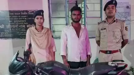 ओबरा: ओबरा थाना क्षेत्र के नवनेर के सोन दियारा से 66 लीटर महुआ शराब के साथ तीन को गिरफ्तार, एक बाइक ज़ब्त