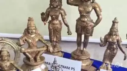 రాజేంద్రనగర్: దేవాలయాల్లో చోరీలకు పాల్పడుతున్న ఇద్దరు అంతరాష్ట్ర ముఠా సభ్యులతో పాటు మరో వ్యక్తిని అరెస్టు చేసిన ఇబ్రహీంపట్నం పోలీసులు