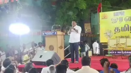 அருப்புக்கோட்டை: வெள்ளக்கோட்டையில் தெற்கு மாவட்ட திமுக சார்பில் ஓரணியில் தமிழ்நாடு விளக்கப் பொதுக்கூட்டம்