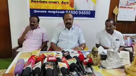 திருப்பத்தூர்: அதிமுகவை அடிமை படுத்திய பாஜக தமிழகத்தை அடிமை படுத்த முயற்ச்சி  "அதை தடுப்பதற்கு ஓரணியில் தமிழ்நாடு" அமைச்சர் அலுவலகத்தில் பெரிய கருப்பன் பேட்டி