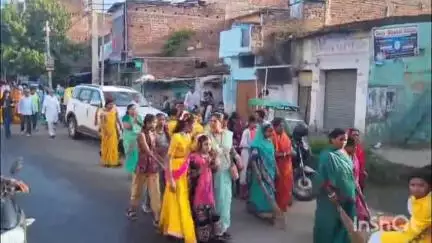 जहानाबाद: गांधी मैदान से इस्कॉन मंदिर द्वारा भगवान जगन्नाथ शोभा यात्रा निकाली गई, हजारों भक्त शामिल हुए
