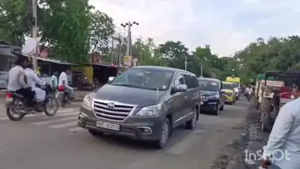 चरपोखरी: चरपोखरी बाजार पर जनसुरज आंदोलन के सूत्रधार प्रशांत किशोर का किया गया भव्य स्वागत