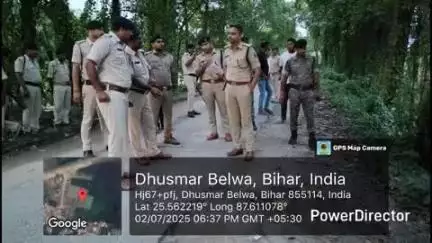 कटिहार: SP वैभव शर्मा ने धुसमर हत्याकांड मामले का किया निरीक्षण, आरोपियों की गिरफ्तारी के दिए निर्देश