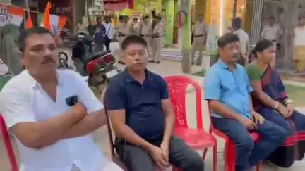 অমরপুর: BJP সরকারের বিভিন্ন দুর্নীতির বিরুদ্ধে অমরপুর ব্লক কংগ্রেসের উদ্যোগে নতুন বাজারে আয়োজিত সভা, উপস্থিত জেলা সভাপতি