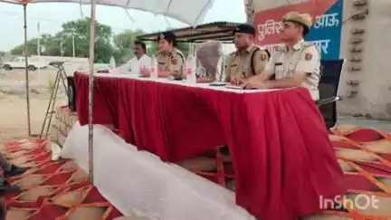 लोहावट: फलोदी एसपी पूजा अवाना ने जिले के भोजासर थाना और आऊ पुलिस चौकी का किया निरीक्षण