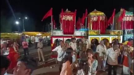 सिमरिया: भगवान जगन्नाथ को मनाने पहुंची देवी लक्ष्मी, नाराज़ होकर लौटीं, ऐतिहासिक परंपरा का हुआ निर्वहन