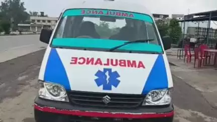 हाईवे किनारे खड़े ट्रैलर से टकराया मिनी ट्रक, हेल्पर घायल, NH-30 हरदी मोड़ के पास हादसा