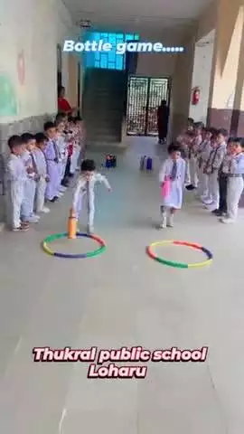 Bottle game 🤗 || #classactivity #thukralpublicschool