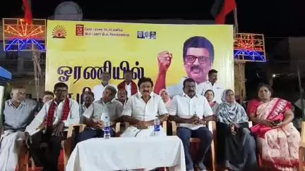 பாளையங்கோட்டை: மேலப்பாளையம் பஜார் திடலில் ஓரணியில் தமிழ்நாடு விளக்கப் பொதுக்கூட்டம் எம்எல்ஏ பங்கேற்பு
