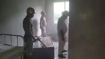মাটিগাড়া: শিলিগুড়ির খালপাড়ার একটি বেসরকারি নার্সিংহোমে অগ্নিকান্ডের ঘটনায় চাঞ্চল্য