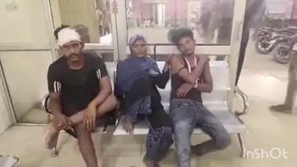 कठवारा गांव में दूसरे के विवाद में दो युवकों के साथ 8 लोगों ने मिलकर की मारपीट