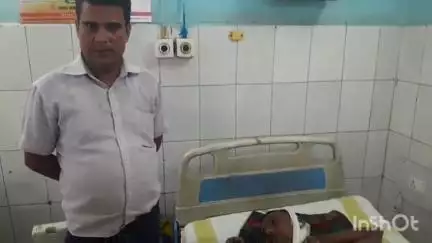 अरवल: बेलखारा गांव में सड़क हादसे में घायल युवक को सदर अस्पताल लाया गया