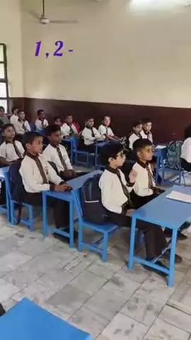 1,2 - कभी ना रो 🥹🤗 || #poem #kidsvideo