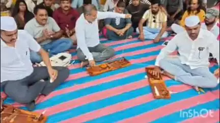 ઓખામંડળ: દ્વારકામાં ચાલતા લારી ગલ્લા પાથરણા વાળાના પ્રતીક ઉપાવસનો આજે આઠમો દિવસ#jansamasya
