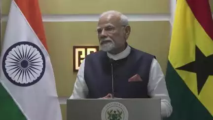 भारत और घाना के बीच द्विपक्षीय व्यापार 3 अरब अमेरिकी डॉलर को पार कर गया है - प्रधानमंत्री नरेंद्र मोदी