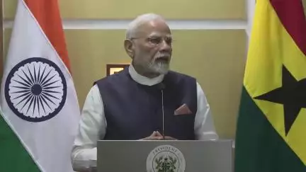 भारत और घाना इस बात पर सहमत हैं कि आतंकवाद मानवता का दुश्मन है - प्रधानमंत्री नरेंद्र मोदी