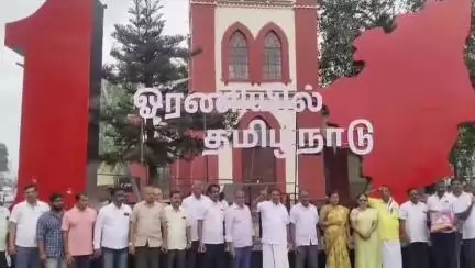 கோவை தெற்கு: டவுன்ஹால் பகுதியில் திமுக சார்பில் ஓரணியில் தமிழ்நாடு பிரச்சாரம் துவங்கியது