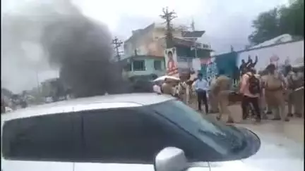 दारव्हा: शहरात गोळीबार चौक येथे पोलिसांचे मॉकड्रिल; सण-उत्सवापूर्वी सज्जता तपासणी