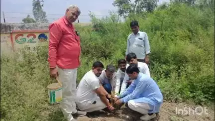नवाबगंज: पहाडापुर में एक वृक्ष मां के नाम अभियान के तहत किया गया वृक्षारोपण, भाजपा जिला उपाध्यक्ष भी हुए शामिल