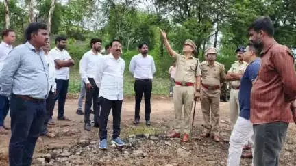 भंडारा: भंडारा बायपास मार्गाचा उद्घाटन सोहळा येत्या 5 जुलै रोजी, खासदार मेंढे यांनी कार्यक्रम स्थळाची केली पाहणी