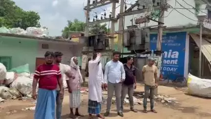 गोड्डा: फसिया डंगाल में खराब ट्रांसफार्मर से वार्ड-19 और 20 के लोग गर्मी में बेहाल #jansamasya