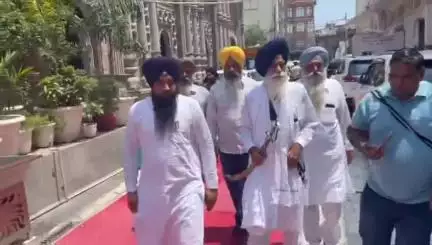 ਅੰਮ੍ਰਿਤਸਰ 2: ਡੇਰਾ ਬਿਆਸ ਮੁਖੀ ਨਾਲ ਮੁਲਾਕਾਤ ਮਾਮਲੇ 'ਚ HSGPC ਪ੍ਰਧਾਨ ਝੀਂਡਾ ਨੇ ਅਕਾਲ ਤਖਤ ਸਾਹਿਬ ਪਹੁੰਚ ਕੇ ਮੰਗੀ ਮਾਫੀ