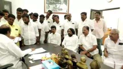 திருவண்ணாமலை: அண்ணா நகர் பகுதியில் ஆன்லைன் செயலியில் திமுக உறுப்பினர்
