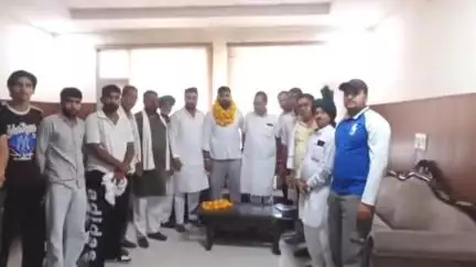 शाहबाद: शाहबाद रेस्ट हाउस पहुंचे इंडियन नेशनल लोकदल कुरुक्षेत्र युवा जिला अध्यक्ष प्रदुमन चहल, जोरदार स्वागत हुआ