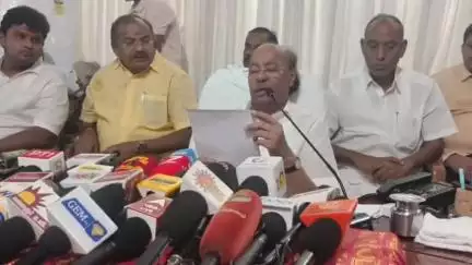 திண்டிவனம்: 'அருளை நீக்கும் அதிகாரம் அன்புமணிக்கு இல்லை'' தைலாபுரம் தோட்டத்தில் பாமக நிறுவனர் ராமதாஸ் பேச்சு
