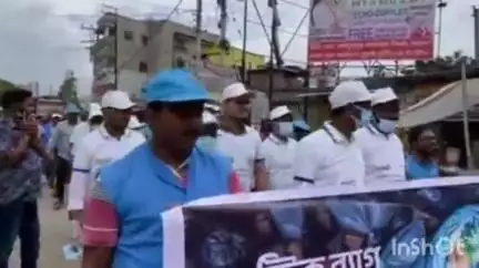 রতুয়া ২: প্লাস্টিক বর্জনের সাধারণ মানুষকে সচেতন সতর্ক করতে রতুয়া জুড়ে কর্মসূচি প্রশাসনিক কর্তাদের