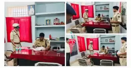 आज दिनांक - 03.07.2025 को पुलिस अधीक्षक, बाँका द्वारा SC/ST थाना का निरीक्षण किया गया !