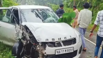 കണ്ണൂർ: മാലൂരിൽ കൊട്ടിയൂർ തീർത്ഥടക സംഘം സഞ്ചരിച്ച കാറും കെ.എസ്.ആർ.ടി.സിയും കൂട്ടിയിച്ച് രണ്ട് പേർക്ക് പരിക്ക്