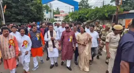 ରାୟଗଡା: ଭୁବନେଶ୍ୱରରେ "ଶବରୀ ଭବନ" ଉଦଘାଟନ ଉତ୍ସବରେ ଯୋଗଦେଲେ ଜିଲ୍ଲାର ଦୁଇ ବିଧାୟକ
