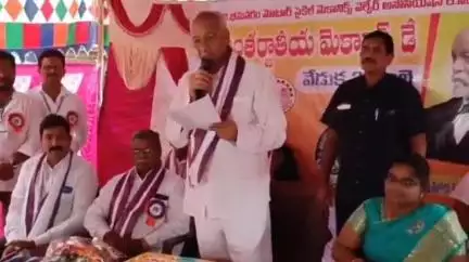 భీమవరం: మెకానిక్ ఇంజనీర్తో సమానం :  మెకానిక్స్ డే కార్యక్రమంలో ఎమ్మెల్యే రామాంజనేయులు