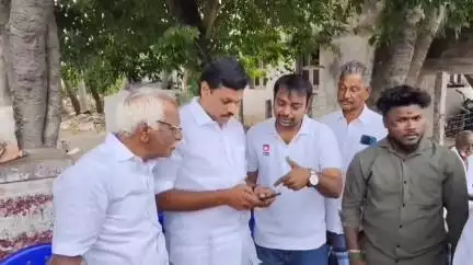 தஞ்சாவூர்: உறுப்பினர் சேர்க்கையில் தென்னங்குடி பகுதியில் தீவிரமாக ஈடுபட்ட திமுகவினர்