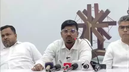 ଭୁବନେଶ୍ବର ମ୍ୟୁନିସିପାଲଟି କର୍ପୋରେସନ: ବି.ଏଡ୍. ପରୀକ୍ଷା ଅନିୟମିତତା ଏବଂ ସ୍କାମ୍ ନେଇ କଂଗ୍ରେସ ଭବନରେ ଛାତ୍ର କଂଗ୍ରେସ ପକ୍ଷରୁ ସାମ୍ବାଦିକ ସମ୍ମିଳନୀ