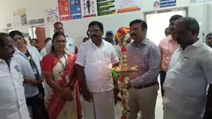 நல்லம்பள்ளி: அதகப்படி ஆரம்ப சுகாதார நிலையம் காணொளி காட்சி மூலமாக முதல்வர் திறந்து வைத்தார்