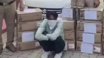 पांवटा साहिब: पावंटा साहिब के पास उत्तराखंड विकास नगर पुलिस ने पंचायत चुनाव से पहले की बड़ी कार्रवाई, अवैध शराब पकड़ी
