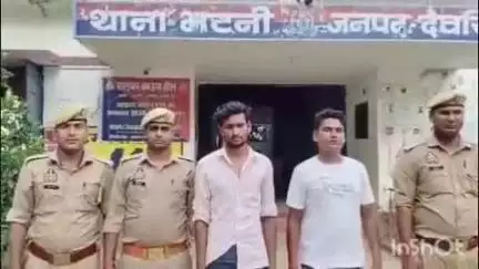 भाटपार रानी: सल्लहापुर के पास पुलिस ने पिकअप से 6 गोवंशीय पशुओं को बरामद किया, दो गौ तस्कर हुए गिरफ्तार