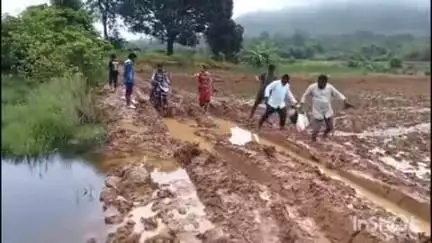 గోతుల మయమై రాకపోకలకు అవస్థలు కలిగిస్తున్న పార్వతీపురం మండలంలోని గంజిగడ్డ, ములగ, డోకిశీల గ్రామాల రహదారులు #localissue