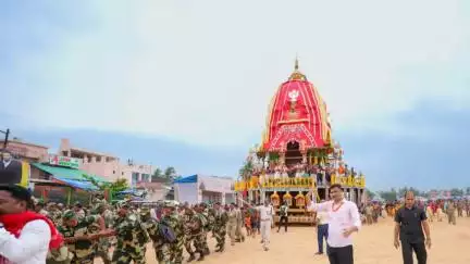 ପୁରୀ ମ୍ୟୁନିସିପାଲଟି: ନୟାଗଡ: ଗୁଣ୍ଡିଚା ମନ୍ଦୀର ନିକଟରେ ଦକ୍ଷିଣମୋଡ଼ ନେଲା ମହାପ୍ରଭୁ ଶ୍ରୀଜଗନ୍ନାଥଙ୍କ ନନ୍ଦିଘୋଷ ରଥ