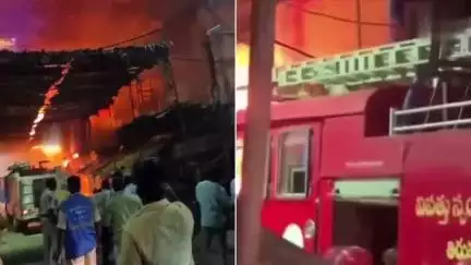విద్యుదాఘాతం కారణంగానే తిరుపతి శ్రీ గోవిందరాజ స్వామి వారి ఆలయం వద్ద భారీ అగ్ని ప్రమాదం: అధికారులు