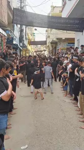 मवाना: मवाना में मोहर्रम पर ताजिया एवं जुलूस निकला, पुलिस प्रशासन रहा अलर्ट